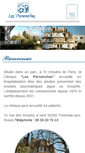Mobile Screenshot of cliniquelespervenches.fr